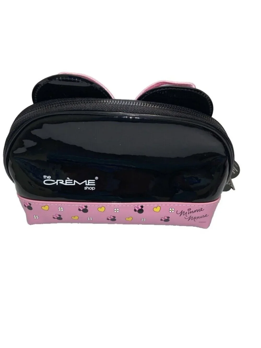 MINNIE MOUSE Make Bag Cosmetic & 3D Teddy Headyband Disney The Creme Shop NWT